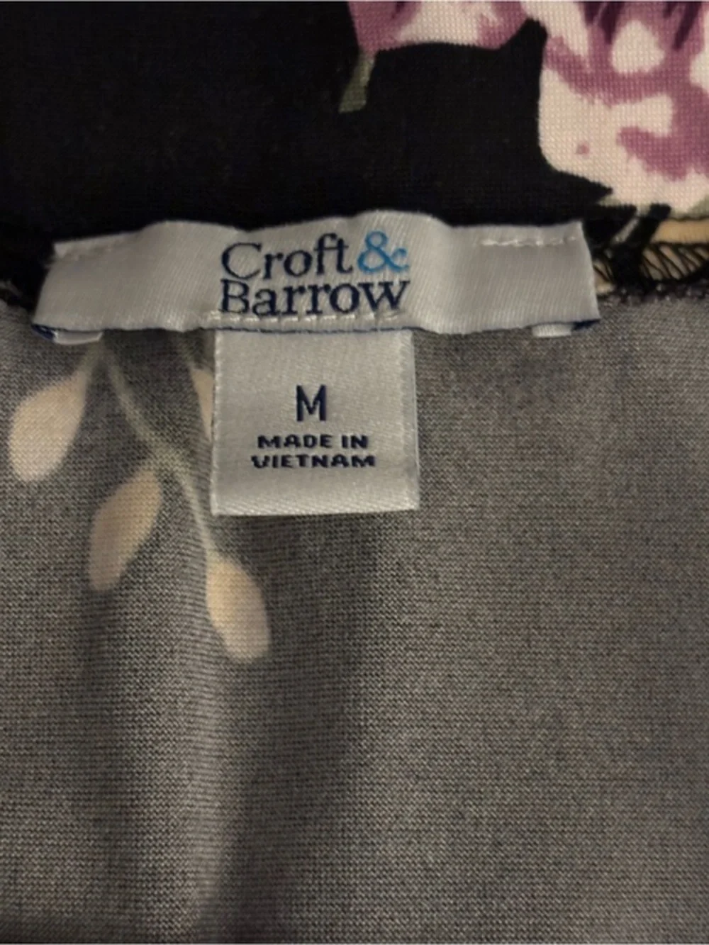 croft & barrow Skirt Women’s Size M Pull On High-Low Skirt Floral Print